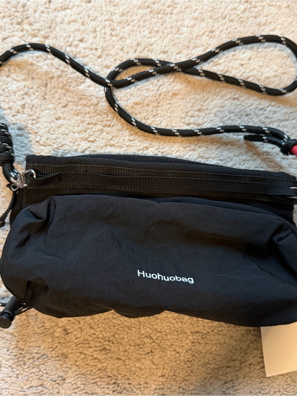 Huohuobag Black Crossbody Shoulder Bag